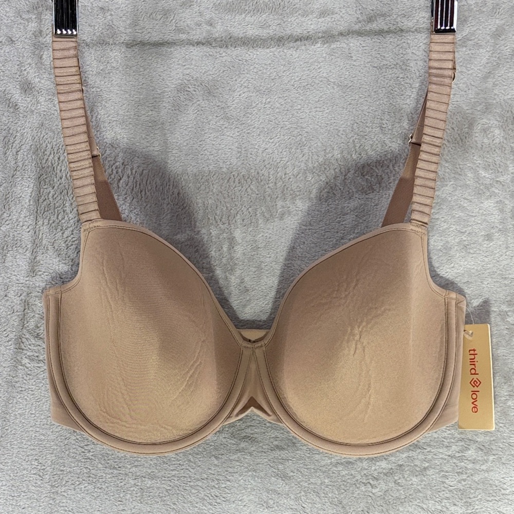 NWT--Third Love Underwire Neutral T-Shirt Bra Size 32F